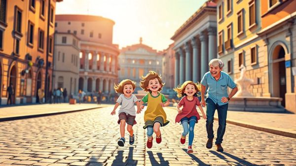 10 meilleures attractions pour divertir vos enfants à Rome