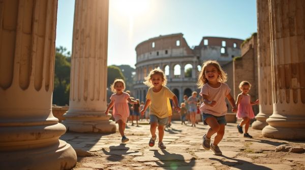 Comment occuper vos enfants à Rome avec des attractions adaptées