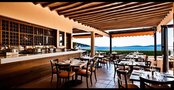 Restaurant la mandarine à saint-tropez : saveurs méditerranéennes d'exception